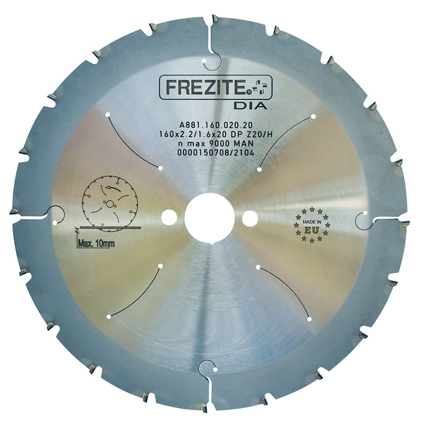 Frezite PCD klinge 160x2,2x20 Z20
