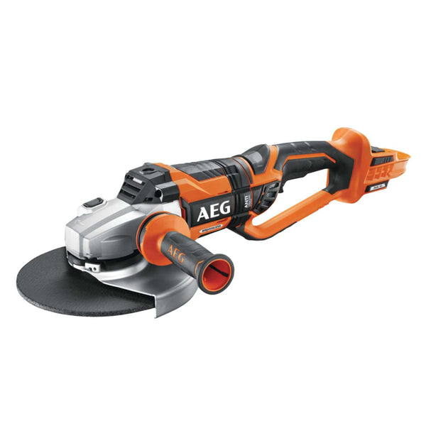 AEG akku vinkelsliber 230mm 18V 0-vers BEWS 18-230BL uden batteri og lader