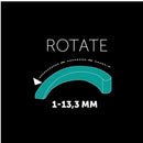 BIHUI fliseafstandskile 1-13mm