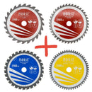 NORSE Rundsavsklinge sæt 160mm træ/metal/alu 4 styk