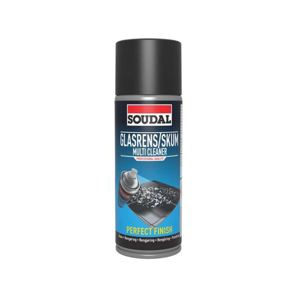 SOUDAL rengøringsspray Glasrens/skum 400ml