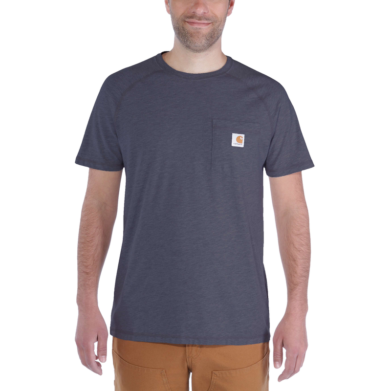 CARHARTT T-Shirt Force Cotton S/S Carbon Heather