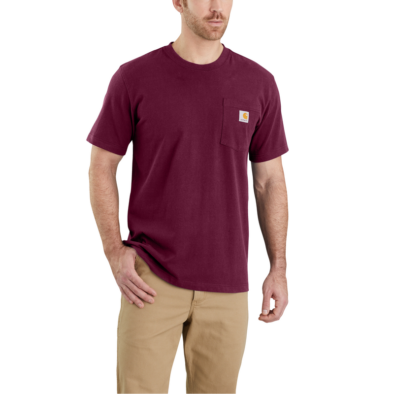 CARHARTT T-Shirt K87 Pocket S/S Port