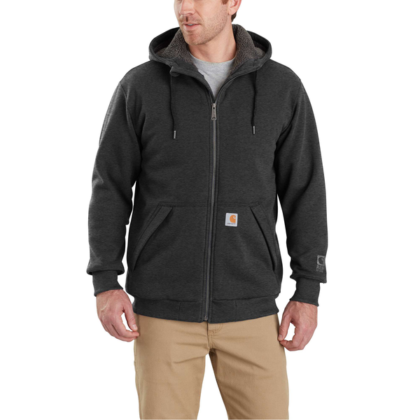 CARHARTT Jakke Sherpa Lined Midweight Zip Carbon Heather