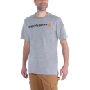 CARHARTT T-Shirt Core Logo S/S Heather Grey
