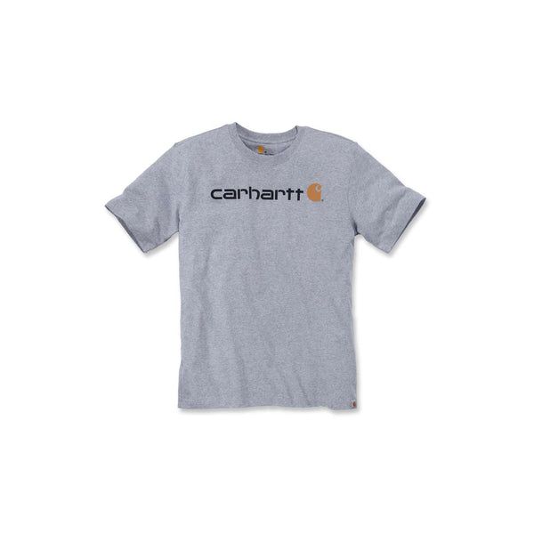 CARHARTT T-Shirt Core Logo S/S Heather Grey