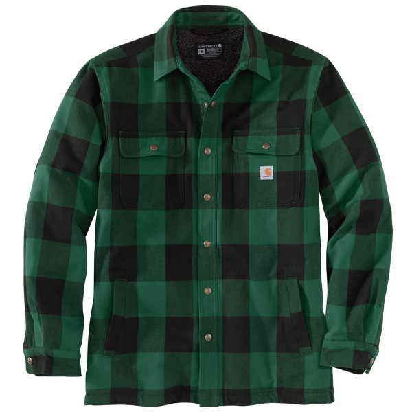 CARHARTT Skjorte Hubbard Sherpa Lined Shirt Jac North Woods