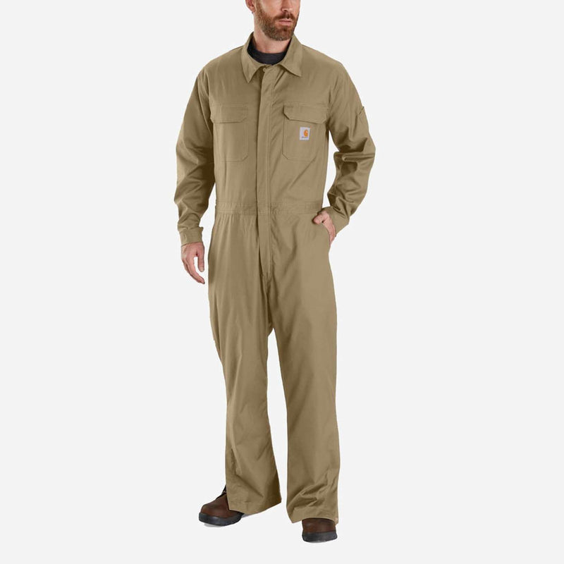 CARHARTT Kedeldragt Rugged Flex Canvas Coverall DARK KHAKI