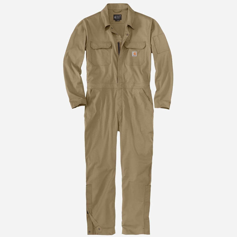 CARHARTT Kedeldragt Rugged Flex Canvas Coverall DARK KHAKI