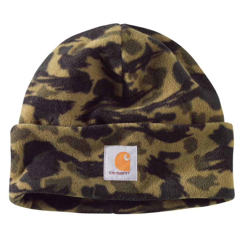 CARHARTT Hue Fleece Camo Beanie Hat