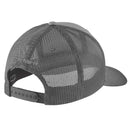 CARHARTT Kasket Twill Mesh-back Logo Patch Cap ASPHALT OFA