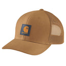 CARHARTT Kasket Twill Mesh-back Logo Patch Cap BROWN-HONEYCOMB OFA