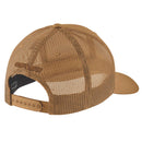 CARHARTT Kasket Twill Mesh-back Logo Patch Cap BROWN-HONEYCOMB OFA