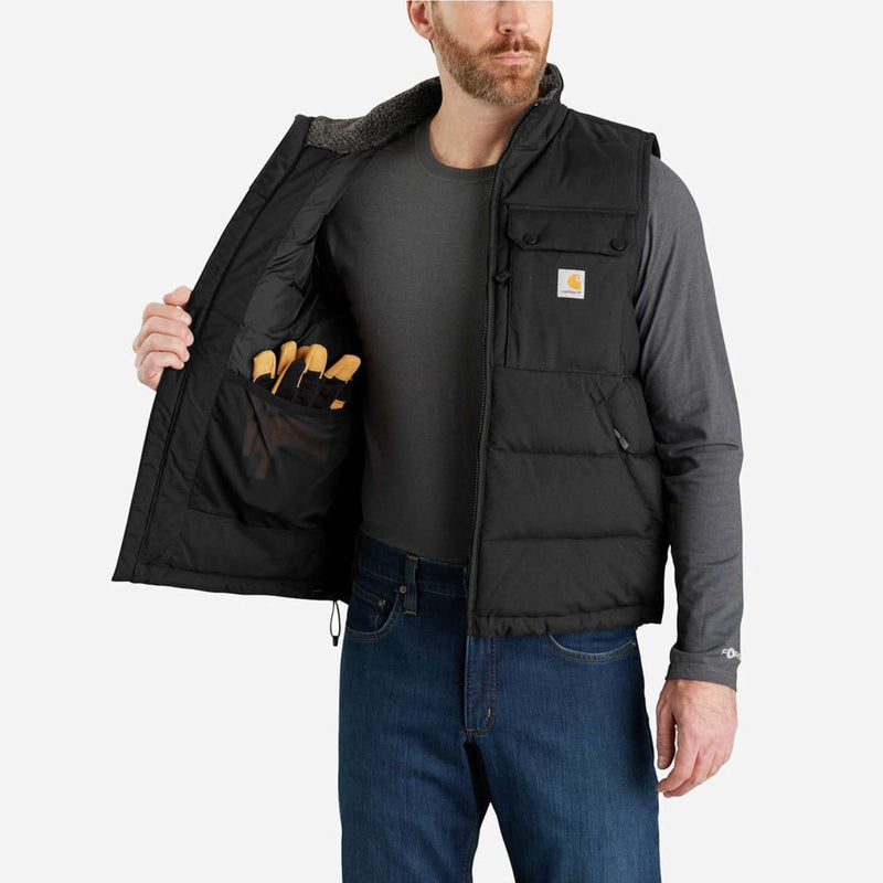 CARHARTT Loose Fit Midweight Insulated Vest BLACK