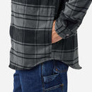 CARHARTT Skjorte jakke Flannel Fleece Lined Hooded ELM
