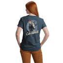 CARHARTT Loose Rosie T-Shirt Dearborn Iron Blue