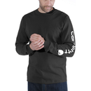 CARHARTT T-Shirt Sleeve Logo L/S Black
