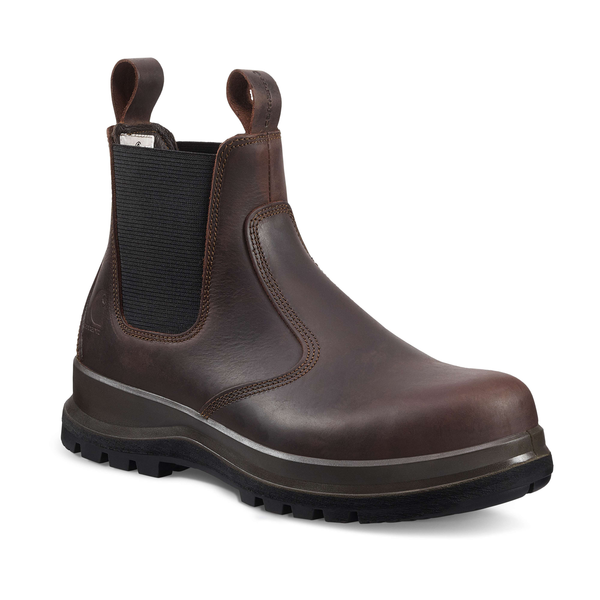 CARHARTT Sikkerhedsstøvle Carter Chelsea Boot Dark Brown