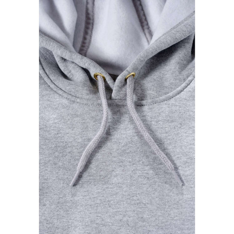 CARHARTT Hættetrøje Sleeve Logo Sweatshirt Heather Grey/Black