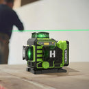 HUEPAR Krydslaser 3x360° W03CG GRØN