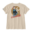 CARHARTT Loose Rosie T-Shirt Dearborn Oat Milk