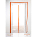 TEBO Støvdør med I-åbning og lynlås