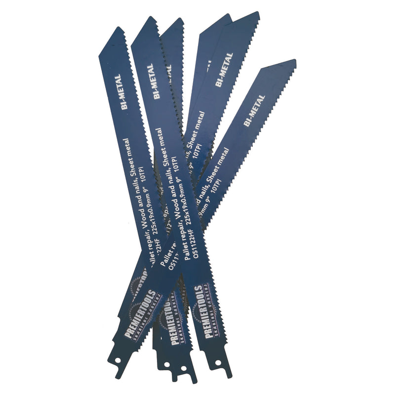 Premier Tools Bajonetklinge 225mm BIM Træ/Søm 25 stk