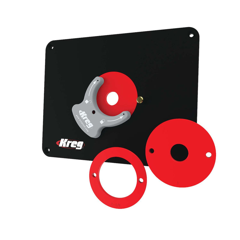 KREG Precision Router Tabel Insert Plate - Undrilled