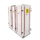 SILA  Luftsluse 100AL m. lynlås 0,70x0,70x1,9m