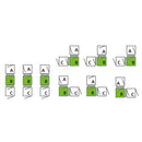 SILA  Luftsluse 100AL m. lynlås 0,70x0,70x1,9m