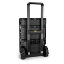 TOUGHBUILT Sæt med 3 værktøjskasser på hjul StackTech