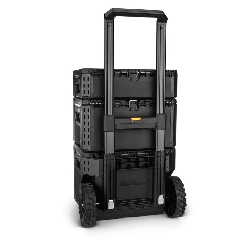 TOUGHBUILT Sæt med 3 værktøjskasser på hjul StackTech