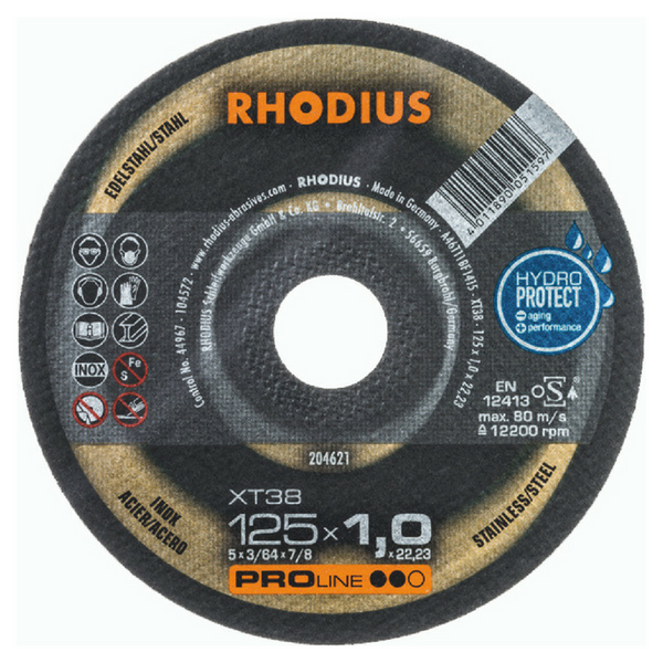 Rhodius skæreskive XT38 1,5mm 125mm