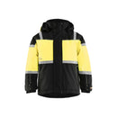 BLÅKLÄDER Vinterjakke til børn Sort/High Vis Gul 4858