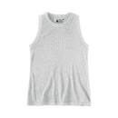 CARHARTT Fiber Series Fitted Ribbed Tank TENCEL™ Heather Gray