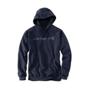 CARHARTT Logo Sweatshirt Marquette Navy/Dark Blue