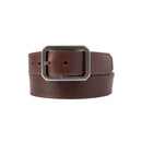 CARHARTT Reversible Center Bar Buckle Belt Leather Dark Brown