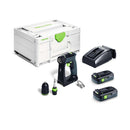 FESTOOL Akku bore-/skruemaskine CXS 18 TBX4,0 I-Plus
