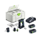 FESTOOL Akku bore-/skruemaskine CXS 18 TBX4,0 I-Set
