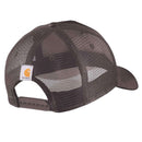 CARHARTT Kasket Twill Mesh-back Logo Patch Cap DARK-SEPIA OFA