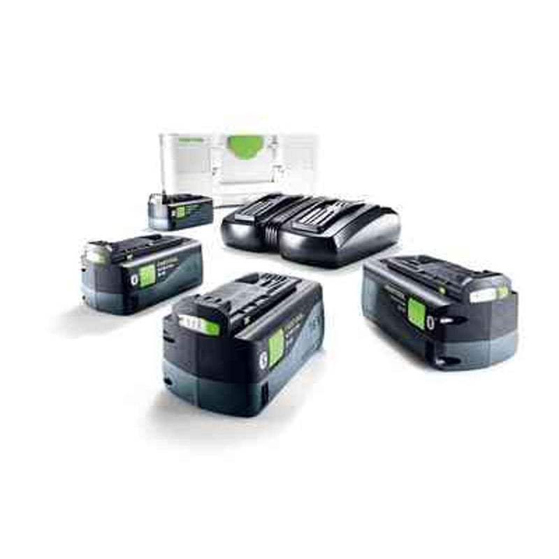 FESTOOL Batteri Energi-Set SYS 18V 4x5,0/TCL 6 DUO