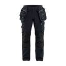 BLÅKLÄDER  Håndværkerbukser ToolRig™ med stretch Sort 1745