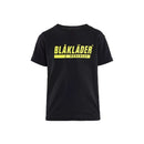 BLÅKLÄDER T-shirt til børn Sort/High Vis Gul 5200