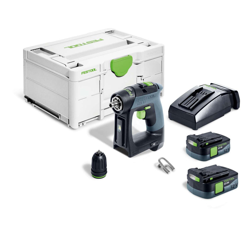 Festool Akku bore-/skruemaskine CXS 12 2,5-Plus