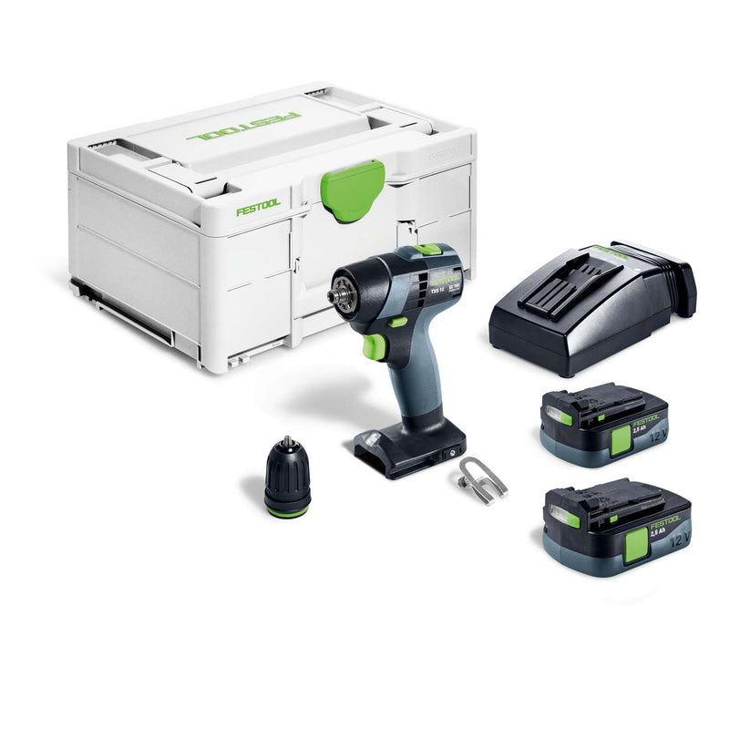 Festool Akku bore-/skruemaskine TXS 12 2,5-Plus