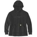 CARHARTT Sweatshirt FLEECE HOODED SWEATSHIRT BLACK woman