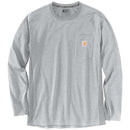 CARHARTT T-Shirt MIDWEIGHT L/S POCKET T-SHIRT HEATHER GREY