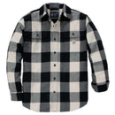 CARHARTT Shirt LONG-SLEEVE PLAID SHIRT OAT MILK
