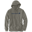 CARHARTT Sweatshirt  Marquette Logo Dusty Olive