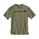 CARHARTT Relaxed Logo T-Shirt Dearborn Dusty Olive